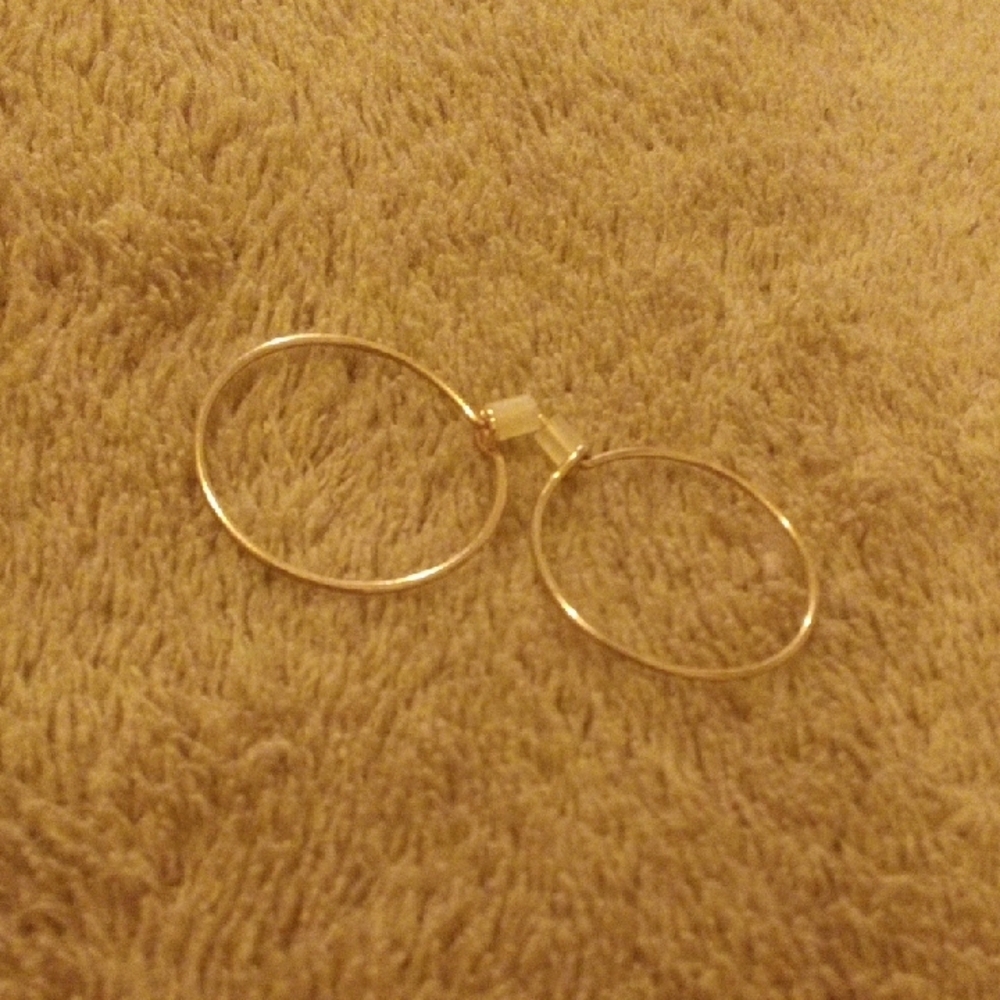 Elegant Gold Hoop Earrings